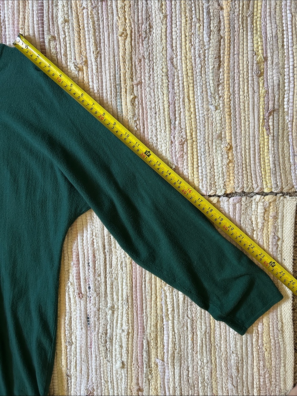 Michael Kors Green Oversized Hi Low Tunic Sweater Top L - Picture 10 of 10